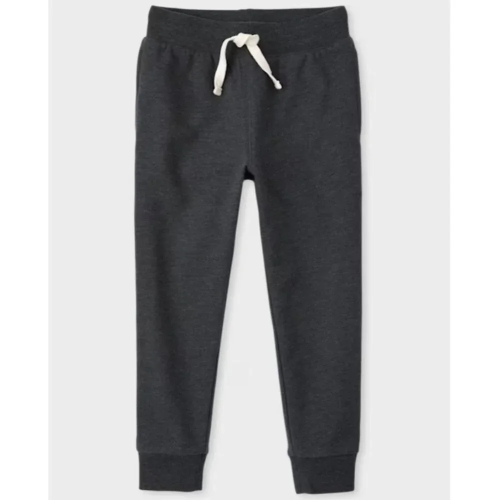 The Children’s Place Kids Fleece Jogger Pants Color OBSIDIAN Size‎ Medium